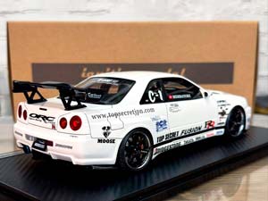 NISSAN SKYLINE 34GT-R (BNR34) WHITE / НИССАН СКАЙЛАЙН 34GT R BNR34 БЕЛЫЙ — фото 5