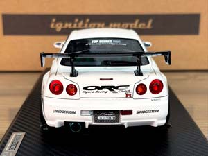 NISSAN SKYLINE 34GT-R (BNR34) WHITE / НИССАН СКАЙЛАЙН 34GT R BNR34 БЕЛЫЙ — фото 6