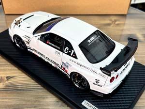 NISSAN SKYLINE 34GT-R (BNR34) WHITE / НИССАН СКАЙЛАЙН 34GT R BNR34 БЕЛЫЙ — фото 10