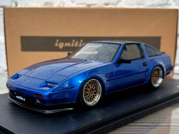 NISSAN FAIRLADY Z 2-SEATER 300ZR (Z31) LIGHT BLUE METALLIC / НИССАН ФЭРЛЕДИ Z 2 SEATER 300ZR Z31 СВЕТЛО-СИНИЙ