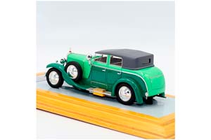 MERCEDES-BENZ 630K SAOUTCHIK TORPEDO TRANSFORMABLE 1926 СВЕТЛО-ЗЕЛЕНЫЙ С ТЕМНО-ЗЕЛЕНЫМ — фото 4