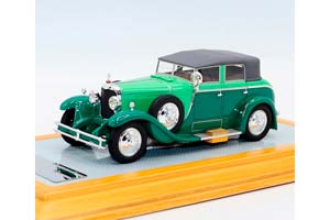 MERCEDES-BENZ 630K SAOUTCHIK TORPEDO TRANSFORMABLE 1926 СВЕТЛО-ЗЕЛЕНЫЙ С ТЕМНО-ЗЕЛЕНЫМ — фото 8