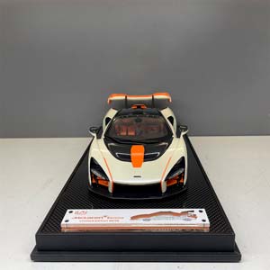 MCLAREN SENNA 2024 BEIGE-ORANGE / МАКЛАРЕН СЕННА БЕЖЕВО-ОРАНЖЕВЫЙ — фото 5