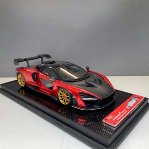 MCLAREN SENNA 2024 RED-BLACK / МАКЛАРЕН СЕННА КРАСНО-ЧЕРНЫЙ — фото 2