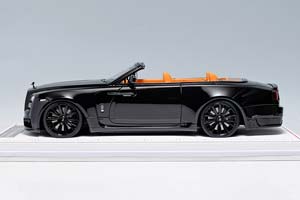 ROLLS-ROYCE DAWN OVERDOSE NOVITEC 2024 / РОЛЛС-РОЙС ДАВН ЧЕРНЫЙ-ОРАНЖЕВЫЙ САЛОН — фото 2