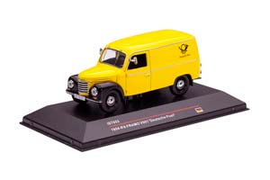 IFA FRAMO V901/2 ФУРГОН ПОЧТА ГДР 1954 ЖЕЛТЫЙ/ЧЕРНЫЙ — фото 10