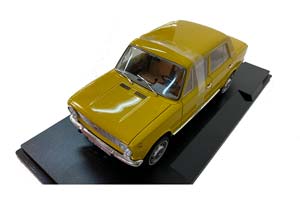 VAZ 2101 LADA FIAT 124 (USSR CAR) 1970 YELLOW (БРАК) | ВАЗ 2101 ЖИГУЛИ (ФИАТ 124) ЛАДА KОПЕЙКА 