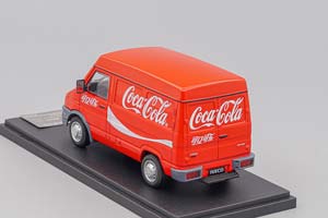 IVECO TURBO DAILY 40-10 "COCA-COLA" 1989, RED — фото 4