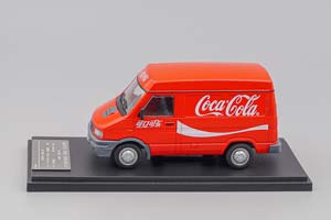 IVECO TURBO DAILY 40-10 "COCA-COLA" 1989, RED — фото 5