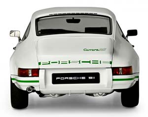 PORSCHE 911 RS 2.7 1973 WHITE GREEN — фото 3