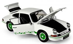PORSCHE 911 RS 2.7 1973 WHITE GREEN — фото 4