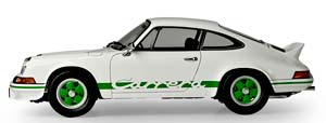 PORSCHE 911 RS 2.7 1973 WHITE GREEN — фото 2