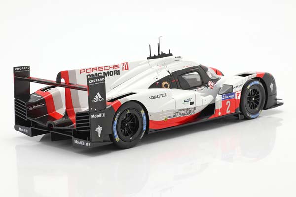 2-CAR SET WITH BOOK: PORSCHE 919 HYBRID #1 #2 WINNER 24H LEMANS 2017 / НАБОР ИЗ 2 МОДЕЛЕЙ БУК ПОРШЕ 919 ГИБРИД ПОБЕДИТЕЛЬ 24 ЧАСА ЛЕ-МАН — фото 2