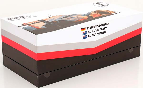 PORSCHE 919 HYBRID WINNER 24H LE MANS 2017 BERNHARD / HARTLEY / BAMBER COLLECTORS BOX / ПОРШЕ 919 ГИБРИД ПОБЕДИТЕЛЬ 24 ЧАСА ЛЕ-МАН БЕРНХАРД ХАРТЛЕЙ БАМБЕР КОЛЛЕКТОРС БОКС — фото 4