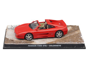 FERRARI F355 GTS 1995 RED ИЗ КИНОФИЛЬМА ДЖЕЙМС БОНД 007: ЗОЛОТОЙ ГЛАЗ GOLDENEYE  / FERRARI F355 GTS 1995 RED ИЗ КИНОФИЛЬМА ДЖЕЙМС БОНД 007: ЗОЛОТОЙ ГЛАЗ GOLDENEYE — фото 3