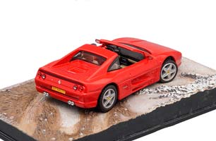 FERRARI F355 GTS 1995 RED ИЗ КИНОФИЛЬМА ДЖЕЙМС БОНД 007: ЗОЛОТОЙ ГЛАЗ GOLDENEYE  / FERRARI F355 GTS 1995 RED ИЗ КИНОФИЛЬМА ДЖЕЙМС БОНД 007: ЗОЛОТОЙ ГЛАЗ GOLDENEYE — фото 2