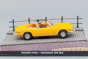 TRIUMPH STAG DIAMONDS ARE FOREVER 1971, YELLOW — фото 3