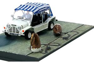 MINI MOKE LIVE AND LET DIE 1973, WHITE