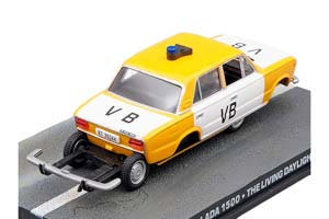ВОЛЖСКИЙ АВТОМОБИЛЬ 2103 LADA 1500 VB POLICE ИЗ К/Ф THE LIVING DAYLIGHTS (ПОЛИЦИЯ ИЗ ДЖЕЙМСА БОНДА 007)(С ФИГУРКАМИ) — фото 2