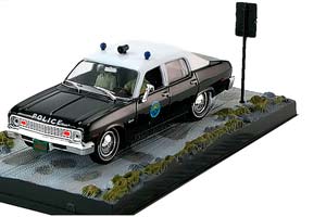 CHEVROLET NOVA POLICE LIVE AND LET DIE 1973, BLACK