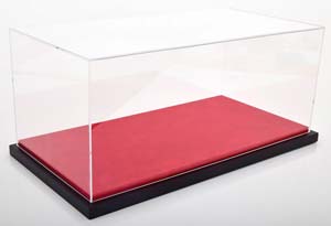 SHOWCASE VITRINE LUXUS-VERSION RED / БОКС ДЛЯ МОДЕЛИ 1:12 КРАСНЫЙ — фото 2