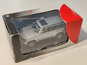 NISSAN PATROL 2005 СЕРЕБРИСТЫЙ (БОКС МОЖЕТ ИМЕТЬ ПОТЕРТОСТИ ИЛИ ТРЕЩИНЫ) — фото 3