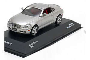 LEXUS SC430 CONVERTIBLE CLOSED 2005 SILVER LIMITED EDITION 1008 PCS.