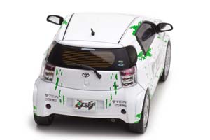 TOYOTA IQ TEIN VERSION 2006 БЕЛЫЙ С ЗЕЛЕНЫМ — фото 7