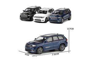 JEEP GRAND CHEROKEE TRACKHAWK 2019 BLACK / ДЖИП ГРАНД ЧЕРОКИ ТРЭКХОУК ЧЕРНЫЙ (ДЛИНА 7-10 СМ) — фото 3