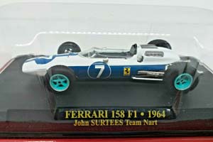 FERRARI 158 F1#7 JOHN SURTEES TEAM NART MEXICO GP WORLD CHAMPION 1964 / ФЕРРАРИ — фото 2