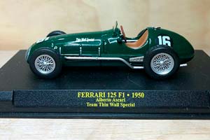 FERRARI 125 F1 1950 A.ASCARI #16 THIN WALL SPECIAL — фото 4