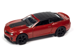 CHEVROLET CAMARO ZL1 2013 CONVERTIBLE INFERNO ORANGE (ОРАНЖЕВЫЙ) (ДЛИНА МОДЕЛИ 6-10 СМ)