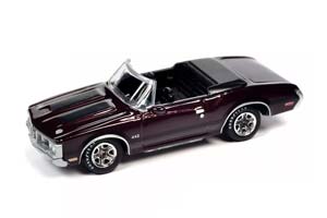 OLDSMOBILE 442 CONVERTIBLE (1970), BURGUNDY MIST (ДЛИНА МОДЕЛИ 6-10 СМ) — фото 1