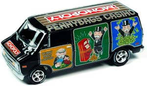 DODGE VAN 1976 MONOPOLY С ТОКЕНОМ ДЛЯ НАСТОЛЬНОЙ ИГРЫ (ДЛИНА МОДЕЛИ 6-10 СМ) — фото 3