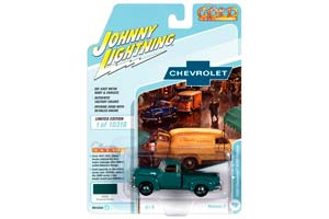CHEVROLET 1950 STEP SIDE TRUCK GREEN / ШЕВРОЛЕ СТЕП САЙД 1950 ЗЕЛЕНЫЙ (ДЛИНА МОДЕЛИ 6-10 СМ) — фото 3