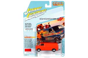 DODGE 1976 TRADESMAN VAN ORANGE / DODGE ТОРГОВЫЙ ВАН 1976 ОРАНЖЕВЫЙ (ДЛИНА МОДЕЛИ 6-10 СМ) — фото 2