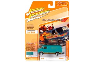 DODGE 1976 TRADESMAN VAN GREEN / DODGE ТОРГОВЫЙ ФУРГОН 1976 ЗЕЛЕНЫЙ (ДЛИНА МОДЕЛИ 6-10 СМ) — фото 2
