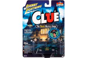 CHEVROLET CORVETTE Z06 MODERN CLUE 2000 , MR GREEN, BILLIARD ROOM WITH REVOLVER & POKER CHIP, DARK GREEN (ДЛИНА МОДЕЛИ 6-10 СМ)