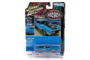 FORD TORINO COBRA COUPE (1971), BLUE BLACK (ДЛИНА МОДЕЛИ 6-10 СМ)