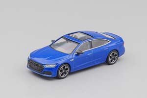 AUDI A7L 2022, BLUE (ДЛИНА МОДЕЛИ 6-10 СМ)