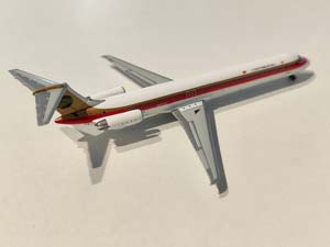 MCDONNELL DOUGLAS MD-82 CONTINENTAL AIRLINES N807NY LIMITED 750 PCS (ДЛИНА 11,27 см) — фото 2
