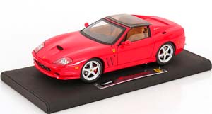 FERRARI SUPERAMERICA 2005 RED WITHOUT PACKAGING WITH BASEPLATE / ФЕРРАРИ СУПЕРАМЕРИКА КРАСНЫЙ БЕЗ УПАКОВКИ С ПОДСТАВКОЙ