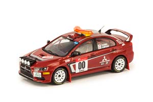 MITSUBISHI LANCER EVO X #00 H.HIYOSHI RALLY JAPAN 2008 SAFETY CAR