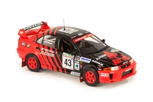 MITSUBISHI LANCER EVO V #43 RALLY NEW ZEELAND 1999 NUTUHARA/ODAGIRI — фото 4