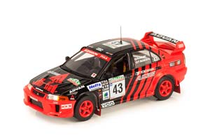 MITSUBISHI LANCER EVO V #43 RALLY NEW ZEELAND 1999 NUTUHARA/ODAGIRI