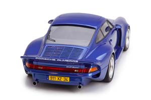 PORSCHE 911 TYPE 993 GT1 ALMERAS BLUE СИНИЙ МЕТАЛЛИК — фото 4