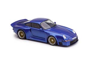 PORSCHE 911 TYPE 993 GT1 ALMERAS BLUE СИНИЙ МЕТАЛЛИК — фото 7