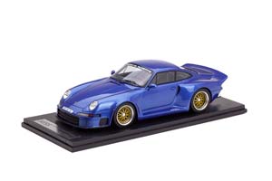 PORSCHE 911 TYPE 993 GT1 ALMERAS BLUE СИНИЙ МЕТАЛЛИК — фото 11
