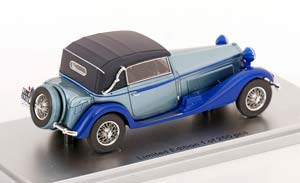 ALFA ROMEO 6C 1750 GTC CASTAGNA 1931 LIGHT BLUE METALLIC/BLUE — фото 2
