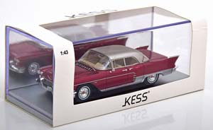 CADILLAC ELDORADO BROUGHAM 1957 RED METALLIC SILVER — фото 3